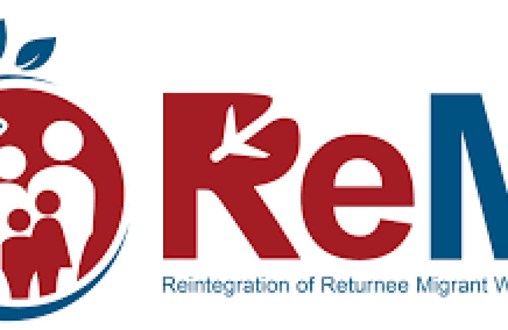 Reintegration of Returnee Migrant Workers (ReMi) Project/Helvetas Nepal Logo